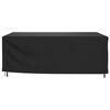 vidaXL Garden Furniture Cover Black 420D Oxford fabric with PU coating