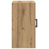 vidaXL Wall Cabinet Artisan oak Engineered wood Medium Wall mounting