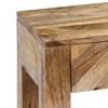 vidaXL Console Table Solid Mango Wood 46.5"x11.8"x31.5"