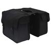 vidaXL Bicycle Bag Black 40 x 18.5 x 35 cm Polyester