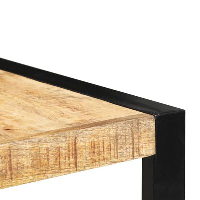 vidaXL Bar Table 55.1"x27.6"x43.3" Solid Mango Wood