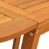 vidaXL Garden Table Folding Brown 110 x 60 x 72 cm Solid Acacia wood