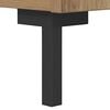 vidaXL Bedside Cabinet Artisan Oak 15.75 x 15.75 x 25.98 in