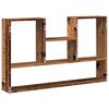 vidaXL Wall Shelf Old Wood Engineered Wood 39.0 in x 5.9 in x 23.6 in