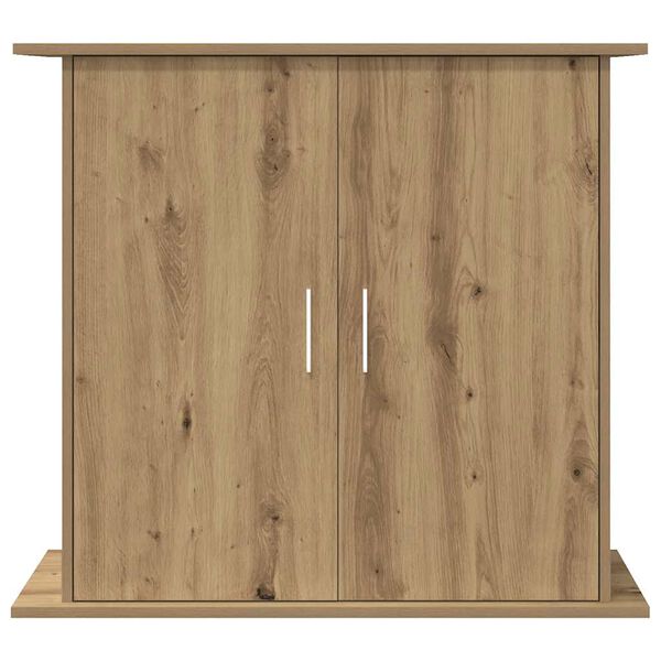 vidaXL Aquarium Stand Artisan Oak Engineered wood Medium Aquarium Stand