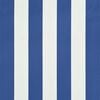 vidaXL Retractable Awning 157.5x59.1" Blue and White