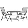 vidaXL Garden Dining Set Anthracite