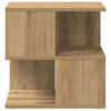 vidaXL Side Table Artisan Oak 15.75 x 15.75 x 15.75 in Engineered Wood
