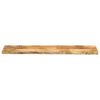 vidaXL Table Top Natural Solid rough mango wood 63 x 11.8 in Durable