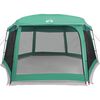 vidaXL Pool Tent with Removable Fly & Mesh Walls Sea Green 263.8x232.3"