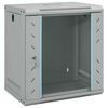 vidaXL Network Cabinet Grey 20.87 x 17.72 x 23.62 in Steel
