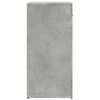vidaXL Sideboards 2 pcs Concrete Gray 31.1"x15"x31.5" Engineered Wood
