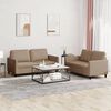 vidaXL Sofa Set Cappuccino