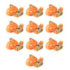 vidaXL Ratchet Tie Down Straps 10 pcs 0,4 Tonnes 19.7 'x0.98 " Orange