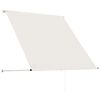 vidaXL Retractable Awning 39.4x59.1" Cream