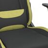 vidaXL Gaming Chair Black and light green