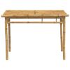 vidaXL Garden Dining Set Natural bamboo Bamboo 4-seater Foldable
