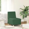 vidaXL Modular Sofa Unit Armless Jungle Green 21.65 x 29.13 x 32.28 in