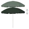 vidaXL Beach Parasol Green 118.1"