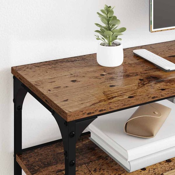 vidaXL TV Cabinet Old Wood 78.74 x 11.81 x 19.69 in