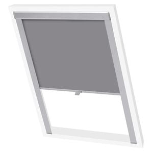 vidaXL Blackout Roller Blind Grey SK08
