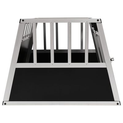 vidaXL Dog Cage with Double Door 35"x27.2"x19.7"