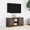 vidaXL TV Cabinet Brown Oak Engineered Wood Medium TV Cabinet