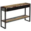 vidaXL Console Table Multicolor Reclaimed wood Medium Console Table