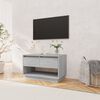 vidaXL TV Cabinet Grey Sonoma Engineered Wood Medium TV Cabinet