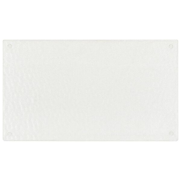 vidaXL Chopping Boards 2 pcs Transparent Bubbles Pattern Tempered Glass