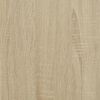 vidaXL Bathroom Cabinet Sonoma oak Engineered wood Medium