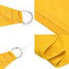vidaXL Sunshade Sail 1.75 oz/ft² Rectangular Yellow 16.4x23.0' HDPE