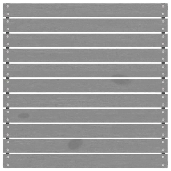 vidaXL Garden Footstool Grey Solid Pine Wood Medium Modular