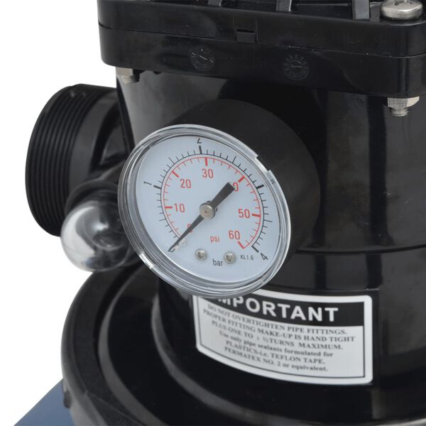 vidaXL Sand Filter with Pool Pump 18 inch 1 HP 4740 GPH