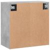 vidaXL Wall Cabinet Concrete Gray 23.6"x12.2"x23.6" Engineered Wood