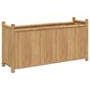 vidaXL Planter Natural bamboo Bamboo 39.4 x 11.8 x 19.7 in