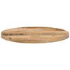 vidaXL Table Top Natural wood Solid rough mango wood Medium Durable