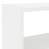 vidaXL Wall Cube Shelf White Engineered wood Large Wall Cube Shelf