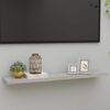 vidaXL Wall Shelf Concrete grey Honeycomb MDF Wall mounting Wall Shelf