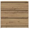 vidaXL Sideboard Artisan Oak Engineered Wood Medium Sideboard