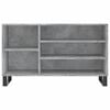 vidaXL Shoe Cabinet Concrete Grey Engineered Wood Medium Shoe Cabinet