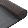 vidaXL Rug Dark brown Bamboo Large Rug Rectangular Modern Durable