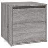 vidaXL Hallway Furniture Set Grey Sonoma Engineered Wood, Acrylic Medium