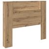 vidaXL Headboard Artisan Oak 47.24 x 5.91 x 40.75 in Engineered Wood