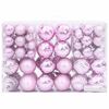 vidaXL Christmas Bauble Pink Plastic Small, medium Durable