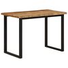 vidaXL Dining Table 43.3"x21.7"x29.5" Solid Wood Mango