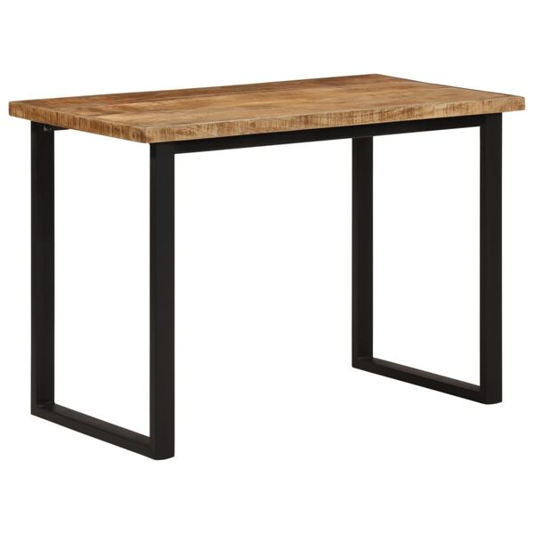 vidaXL Dining Table 43.3"x21.7"x29.5" Solid Wood Mango