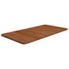 vidaXL Bathroom Countertop Dark Brown 31.5"x15.7"x0.6" Treated Solid Wood