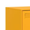 vidaXL TV Cabinet Mustard Yellow Cold-rolled steel Medium TV Cabinet