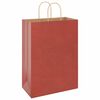 vidaXL Paper Bags 250 pcs with Handles Red 32x17x44 cm